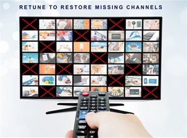 Changes to Freeview Channels 5th June